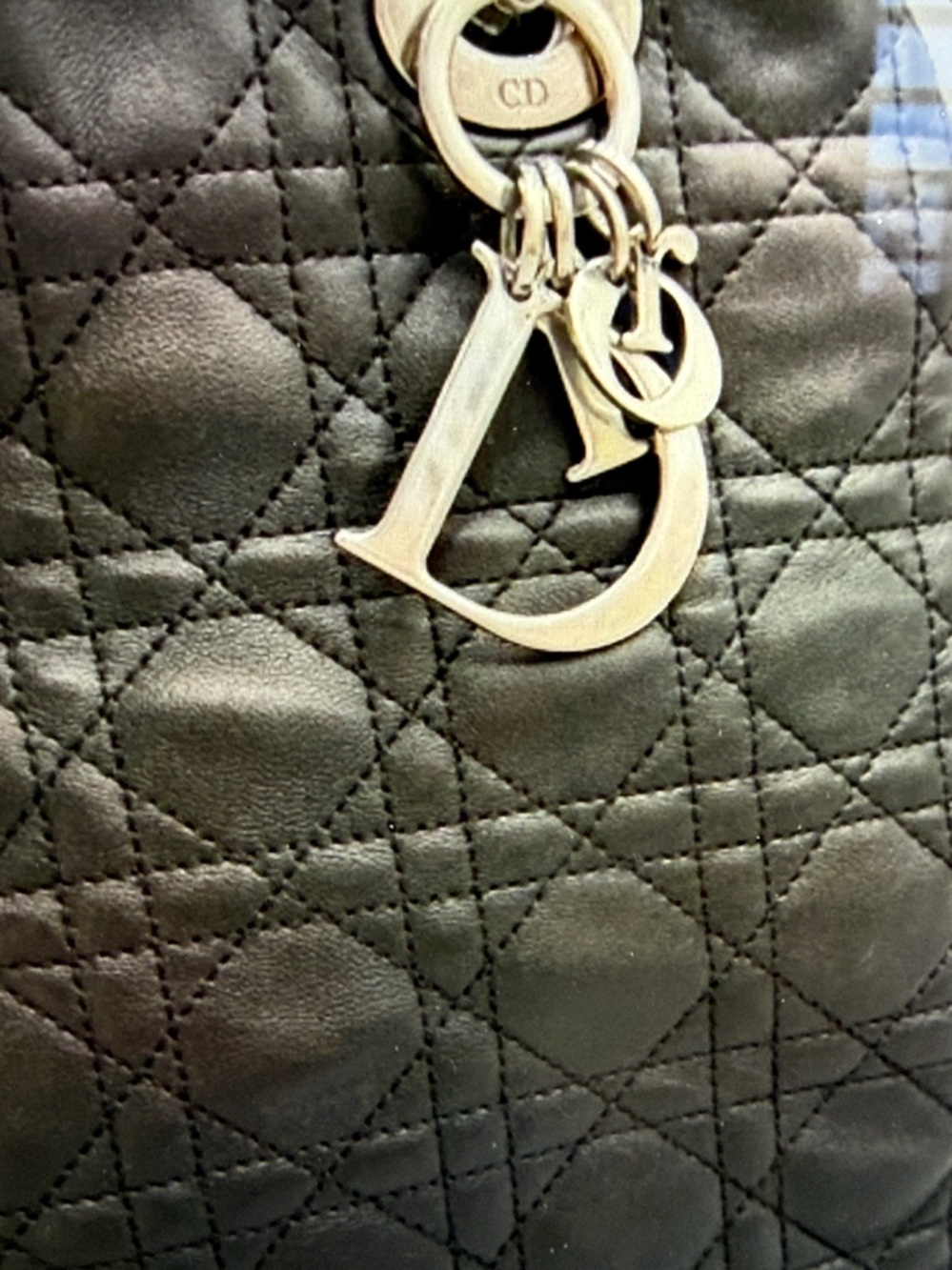Christian Dior Canage Granville Leather Tote - Picture 2 of 11